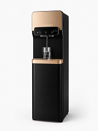 Кулер для воды Greendex Black Gold Pro компрессорный, сенсорный
