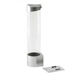 Стаканодержатель серебристый (на шурупах)