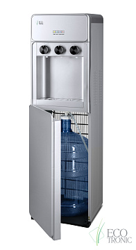 Кулер напольный Ecotronic К42-LX серебро